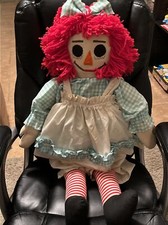 Vintage 34” Tall Raggedy Ann