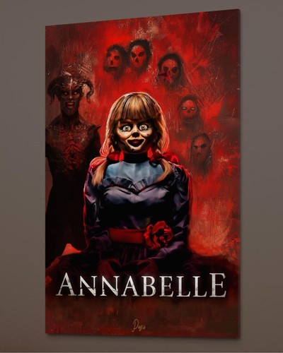 Quadro tela annabelle - quadro,